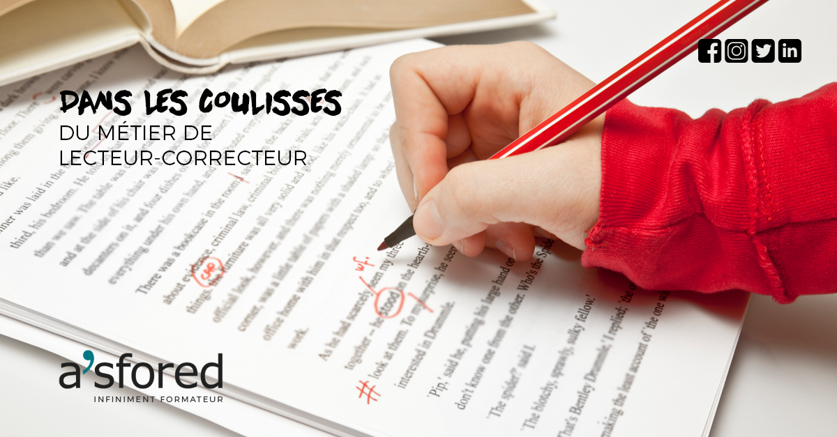 Asfored - Edinovo : dans les coulisses du métier de lecteur-correcteur