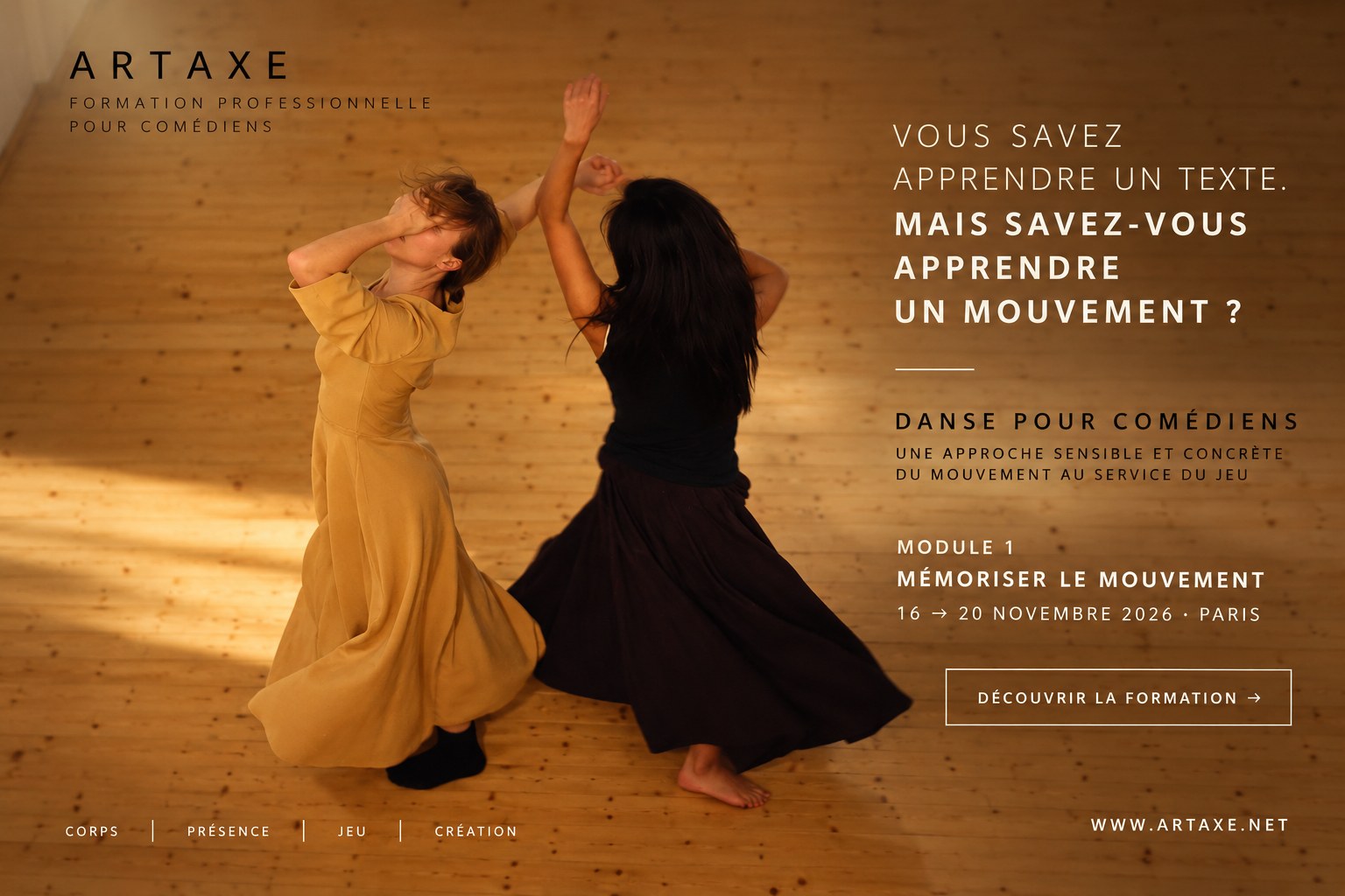 Artaxe - Danse pour comédiens 
