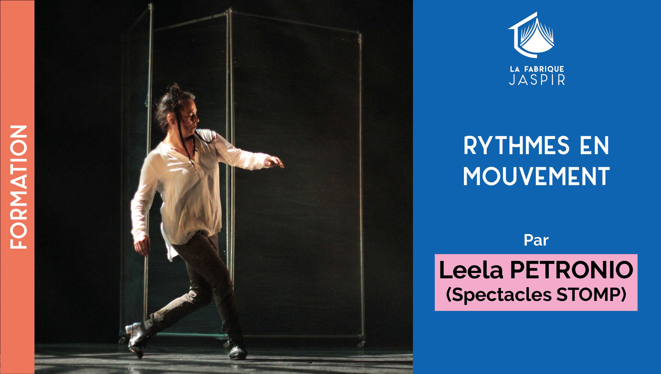 La Fabrique Jaspir - Formation percussions corporelles et sur objet avec Leela Petronio