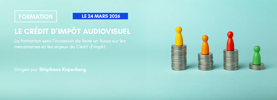 Dixit - Des places sont encore disponibles pour notre formation "Le crédit d'impôt audiovisuel" le 24 mars 2026