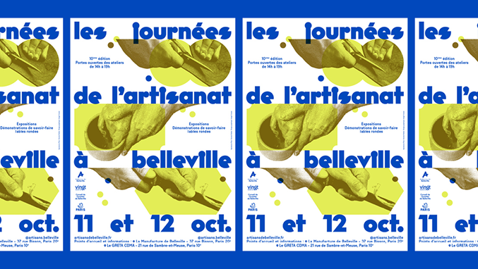 Greta de la Création, du Design et des Métiers d'art  - Voyage au cœur des ateliers : les Journées de l’Artisanat de Belleville