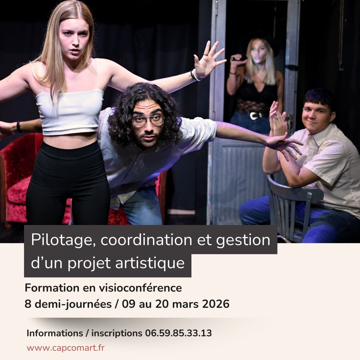 Capcom'Art - Pilotage, coordination et gestion d'un projet artistique