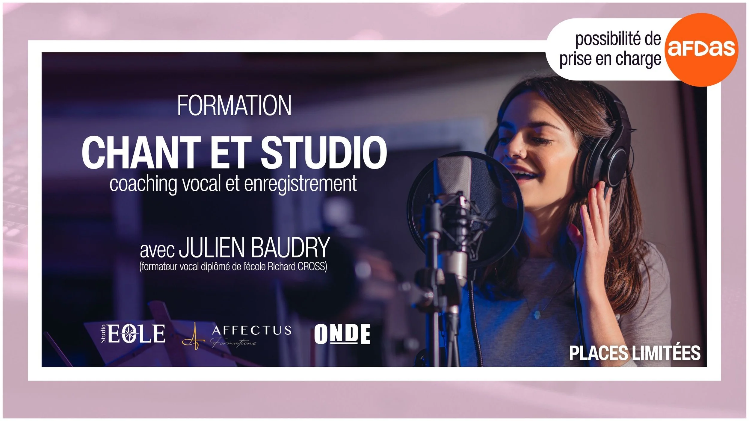 Affectus Formations - Formation chant et studio : maîtrisez votre technique vocale et créez des enregistrements professionnels.