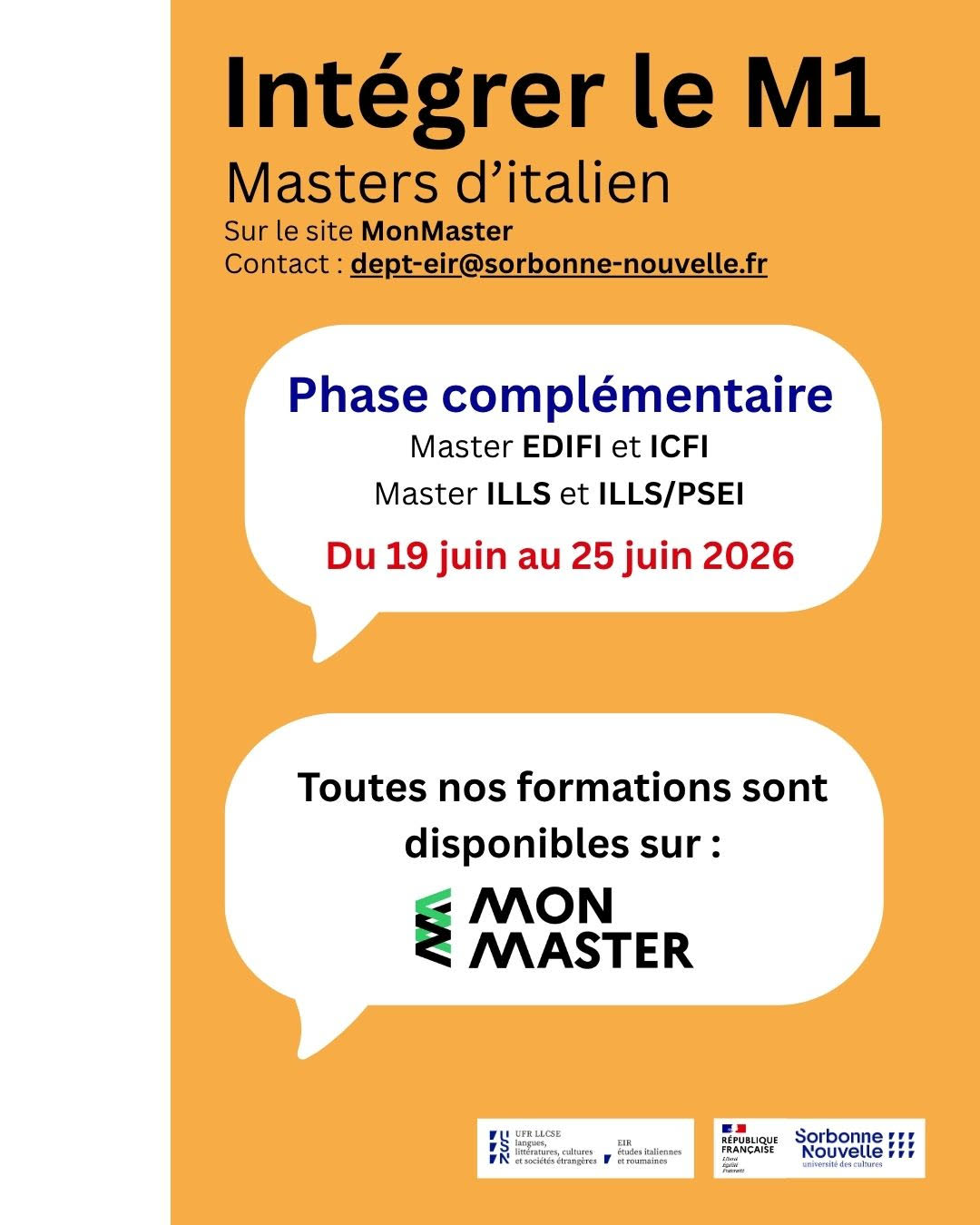 Inscription Master Monde de l'édition France-Italie (EDIFI) - Université Sorbonne Nouvelle