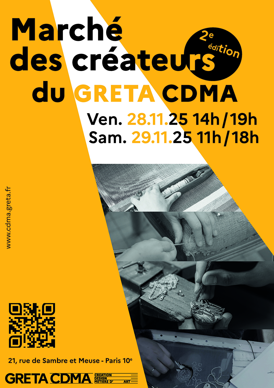 GRETA CDMA - Le marché des créateurs du GRETA CDMA 2025