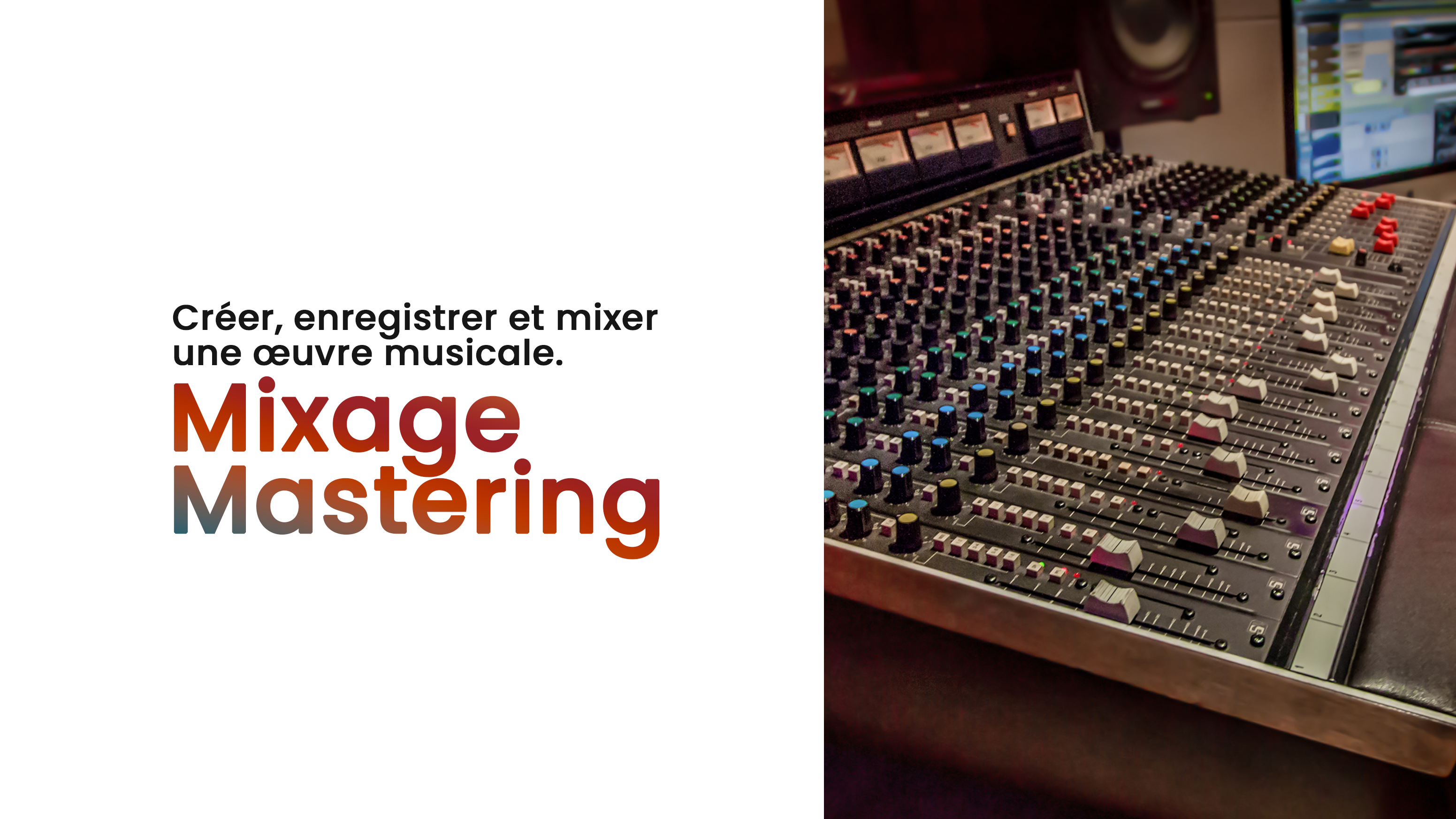 Transversal Records - Inscrivez-vous à la prochaine session Mixage Mastering 