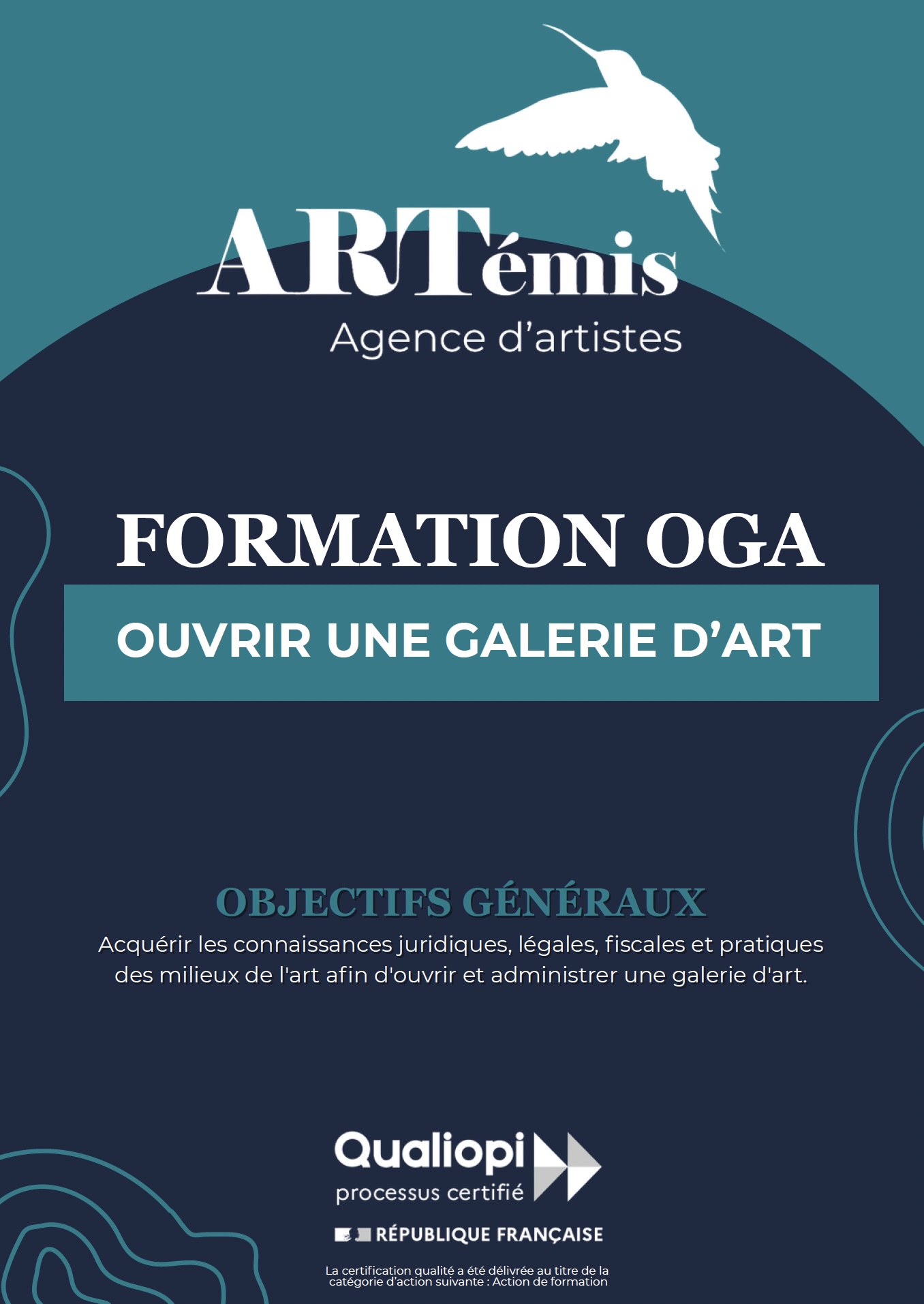 Agence Artémis - Formation OGA pour Ouvrir une galerie d'art