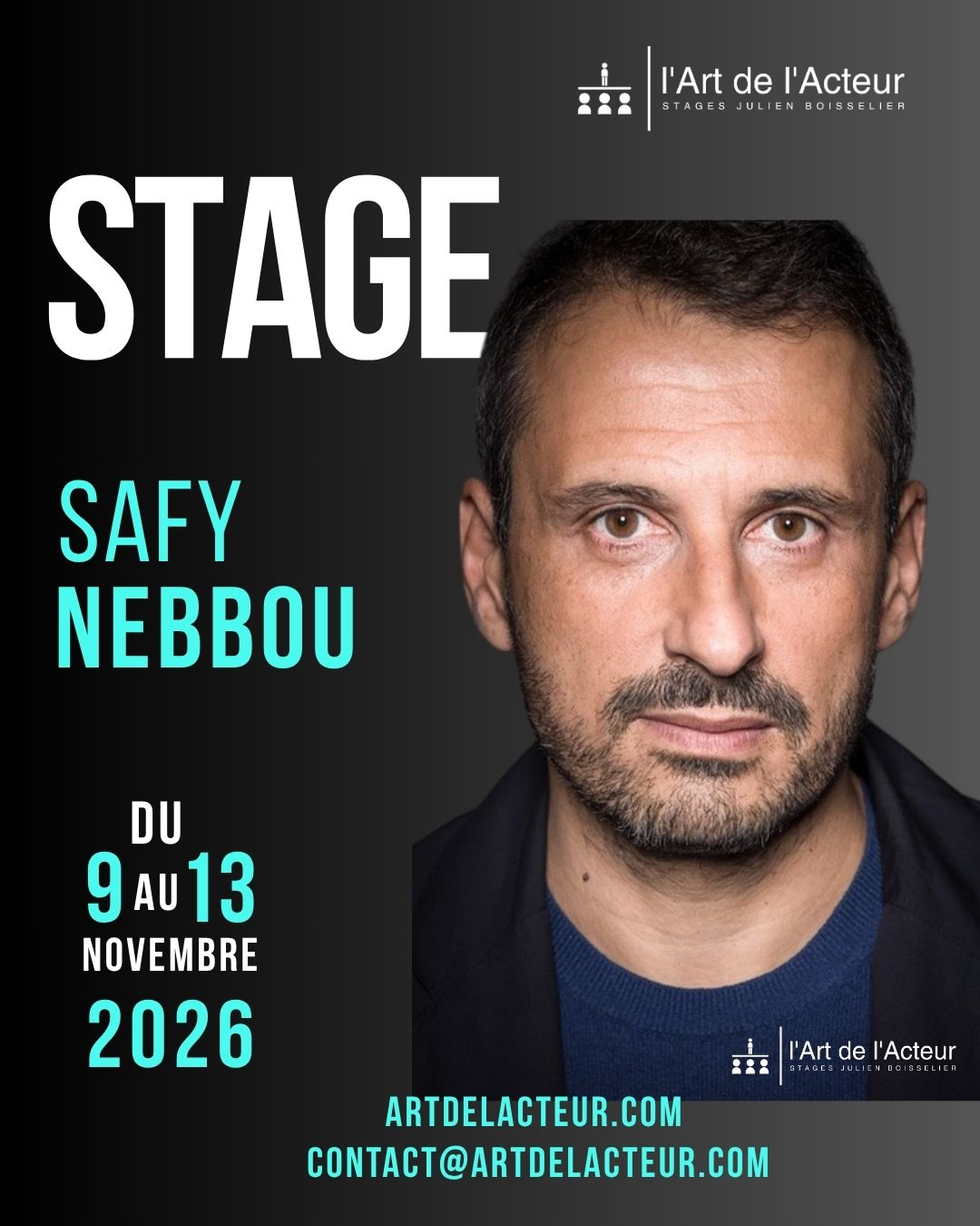 L'Art de l'Acteur - Stage "Rencontre metteur en scène"